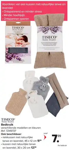 Carrefour Tiseco Bedkruik aanbieding
