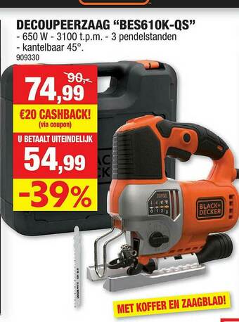 Hubo Decoupeerzaag aanbieding