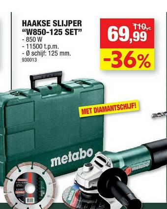 Hubo Haakse Slijper aanbieding