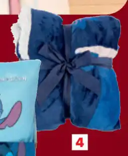 Carrefour Plaid met sherpa voering stitch aanbieding