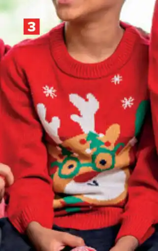 Carrefour Kersttrui voor kinderen aanbieding