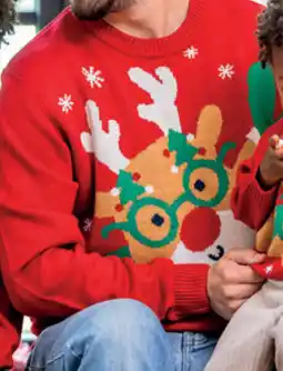 Carrefour Kersttrui voor heren aanbieding