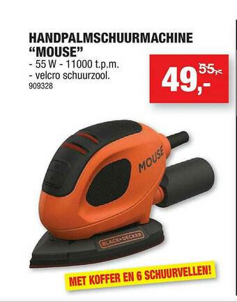 Handpalmschuurmachine