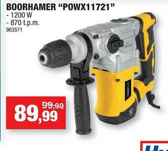 Hubo Boorhamer aanbieding