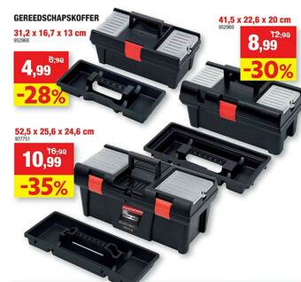 Hubo Gereedschapskoffer aanbieding