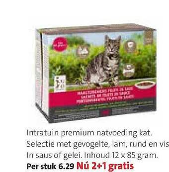 Intratuin Intratuin Premium Natvoeding Kat aanbieding