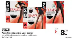 Carrefour DIM Assortiment panty's voor dames aanbieding
