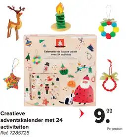 Carrefour Creatieve adventskalender met 24 activiteiten aanbieding