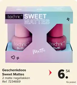 Carrefour Geschenkdoos Sweet Mattes aanbieding