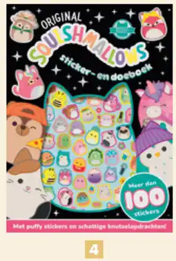 Carrefour Original squishmallows - sticker-en doeboek aanbieding