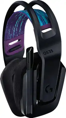 Coolblue Logitech G535 Lightspeed Casque Gamer Sans Fil Noir aanbieding