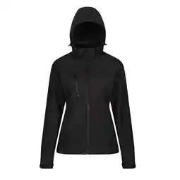 Decathlon Dames 3 Layer Membrane Soft Shell Jas (Zwart) aanbieding
