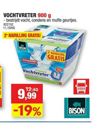 Hubo Vochtvreter 900 G aanbieding