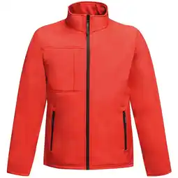 Decathlon Professionele Herenoctagon II Waterdicht Softshelljasje (Klassiek rood/zwart) aanbieding