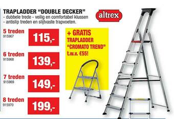 Hubo Trapladder aanbieding