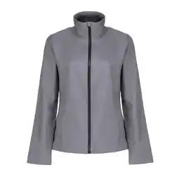 Decathlon Regatta Dames Ablaze Printable Softshell Jas (Steengries/Zwart) aanbieding