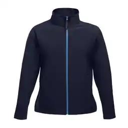 Decathlon Regatta Dames Ablaze Printable Softshell Jas (Navy/Blauw) aanbieding