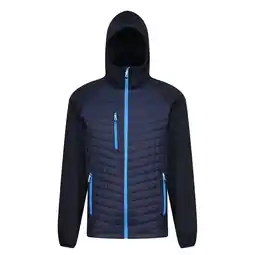 Decathlon Heren Navigate Quilted Hybride Jas (Marine / Frans Blauw) aanbieding