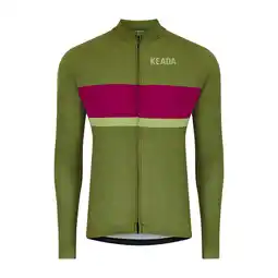 Decathlon Heren lange mouw fietsshirt - Onwards Two aanbieding
