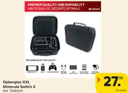 Carrefour Opbergtas XXL Nintendo Switch 2 aanbieding