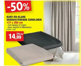Hubo Kant-en-kalre Verduisterende Gordijnen aanbieding