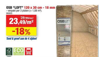 Hubo Osb aanbieding