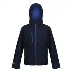 Decathlon Kinder/Kids 3laags Soft Shelljack (Marine/Nieuw Koninklijk) aanbieding