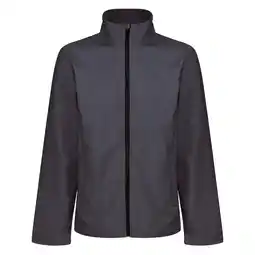 Decathlon Regatta Heren Ablaze Printable Softshell Jas (Grijs met Zwart) aanbieding