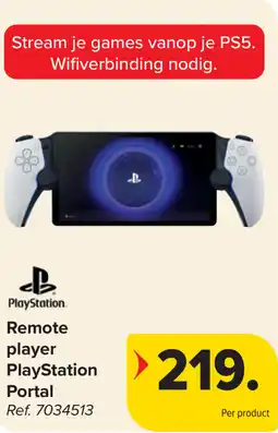 Carrefour Remote player PlayStation Portal aanbieding