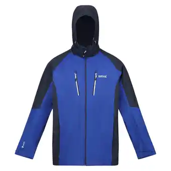 Decathlon Heren Calderdale IV waterdichte Softshell wandeljas met capuchon (Nieuw aanbieding
