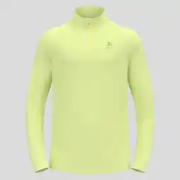 Decathlon ODLO Midlayer 1/2 Zip Essential Ceramiwarm Sporttrui SCHADUWGROEN M aanbieding