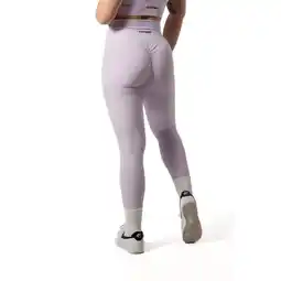 Decathlon Naadloze Ribbed v2 Seamless Scrunch Legging Voor Fitness - Lavendel aanbieding