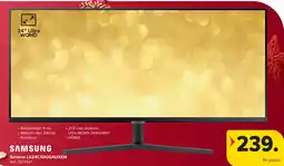 Carrefour Samsung Scherm LS34C500GAUXEN aanbieding