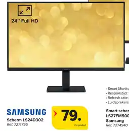 Carrefour Samsung Scherm LS24D302 aanbieding