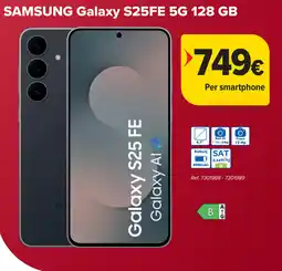 Carrefour Samsung Galaxy S25FE 5G 128 GB aanbieding