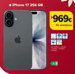 Carrefour iPhone 17 256 GB aanbieding