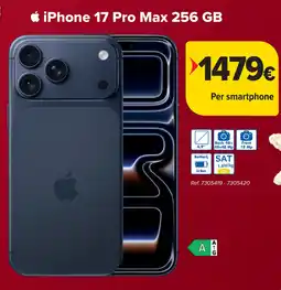 Carrefour iPhone 17 Pro Max 256 GB aanbieding