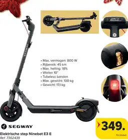 Carrefour Segway Elektrische step Ninebot E3 E aanbieding