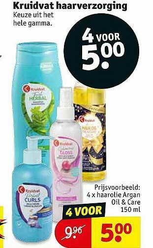 Kruidvat Kruidvat Haarverzorging aanbieding