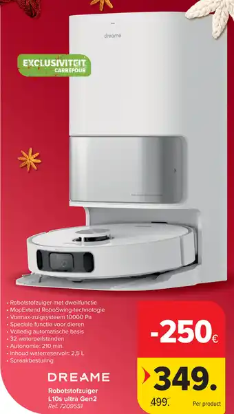 Dreame Robotstofzuiger L10s ultra Gen2