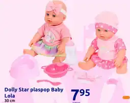 Action Dolly Star plaspop Baby Lola aanbieding