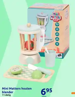 Action Mini Matters houten blender aanbieding