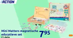 Action Mini Matters magnetische educatieve set aanbieding