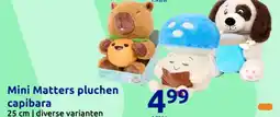 Action Mini Matters pluchen capibara aanbieding