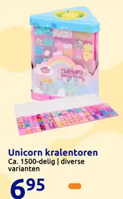 Action Unicorn kralentoren aanbieding