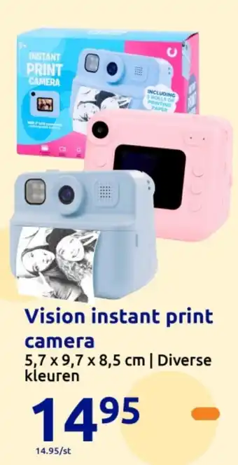 Vision instant print camera