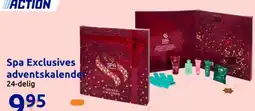 Action Spa Exclusives adventskalende aanbieding