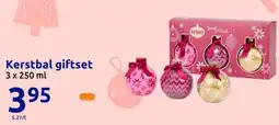 Action Kerstbal giftset aanbieding