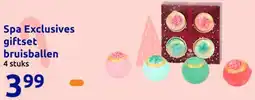 Action Spa Exclusives giftset bruisballen aanbieding