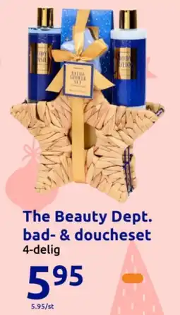 Action The Beauty Dept. bad- & doucheset aanbieding
